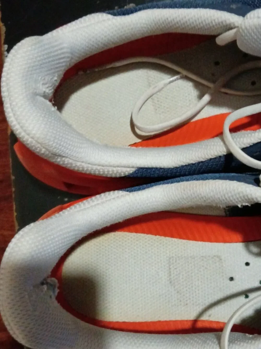 On Cloud Cloudflyer Mens Running Shoe 10.5 Blue Rust Sneaker Swiss Engineering - Picture 13 of 14